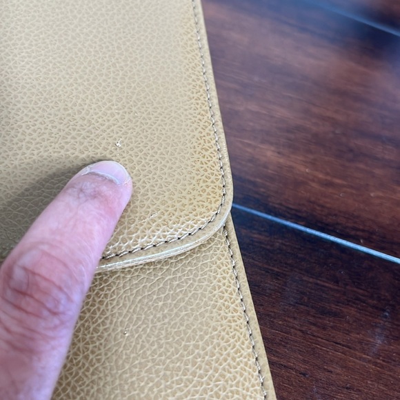 COACH CARAMEL CLASSIC MADISON DRAKE PINNACLE BRIEFCASE BAG MADE IN ITALY… - Picture 8 of 17